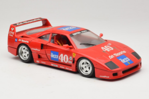 Ferrari F40 #40 the0123 Rouge 1987 Bburago 1:18 3332-P5 Métal Moulé — image 6 sur 8