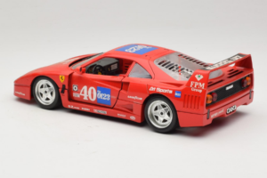 Ferrari F40 #40 the0123 Rouge 1987 Bburago 1:18 3332-P5 Métal Moulé — image 7 sur 8