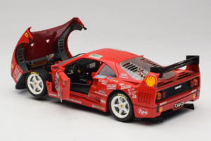 Ferrari F40 LM Unisys #59 Ota / P. Nappi / R. Donovan 24 Hours of Le Mans 1996 Bburago 1:18 3032-U1 Métal Moulé — image 5 sur 8