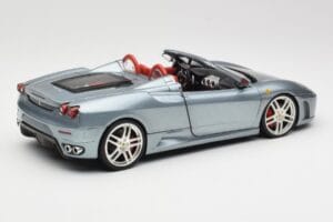 Ferrari F430 Spider Blue Metallic Hot Wheels 1:18 H3074 Métal Moulé — image 3 sur 8