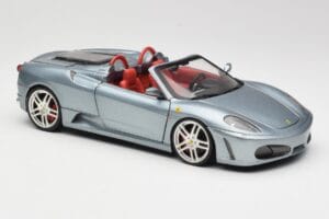 Ferrari F430 Spider Blue Metallic Hot Wheels 1:18 H3074 Métal Moulé — image 6 sur 8