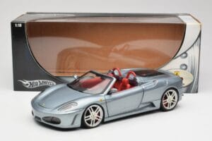 Ferrari F430 Spider Blue Metallic Hot Wheels 1:18 H3074 Métal Moulé — image 8 sur 8