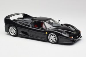 Ferrari F50 Noir Hot Wheels 1:18 23910 Métal Moulé — image 6 sur 8