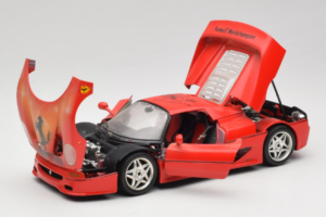 Ferrari F50 Braccio & Gotz M. Schumacher Edition Signature Bburago 1:18 MS Métal Moulé — image 2 sur 8