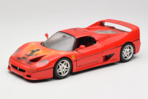 Ferrari F50 Braccio & Gotz M. Schumacher Edition Signature Bburago 1:18 MS Métal Moulé