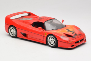 Ferrari F50 Braccio & Gotz M. Schumacher Edition Signature Bburago 1:18 MS Métal Moulé — image 6 sur 8