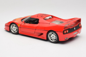 Ferrari F50 Braccio & Gotz M. Schumacher Edition Signature Bburago 1:18 MS Métal Moulé — image 7 sur 8