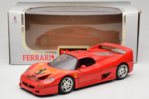 Ferrari F50 Braccio & Gotz M. Schumacher Edition Signature Bburago 1:18 MS Métal Moulé — image 8 sur 8