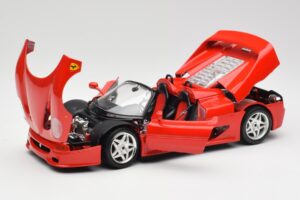 Ferrari F50 Cabriolet Rouge Bburago 1:18 3352 Métal Moulé — image 2 sur 8