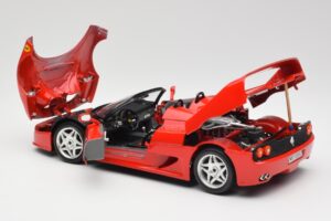 Ferrari F50 Cabriolet Rouge Bburago 1:18 3352 Métal Moulé — image 5 sur 8