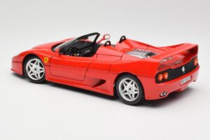 Ferrari F50 Cabriolet Rouge Bburago 1:18 3352 Métal Moulé — image 7 sur 8