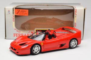 Ferrari F50 Cabriolet Rouge Bburago 1:18 3352 Métal Moulé — image 8 sur 8