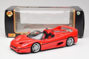 Ferrari F50 Cabriolet Rouge Maisto 1:18 50246 Métal Moulé — image 8 sur 8