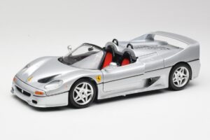 Ferrari F50 Cabriolet Argent Bburago 1:18 3372 Métal Moulé