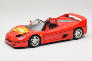 Ferrari F50 Cabriolet 50 Jahre Ferrari 24 Jahre Bburago FMC Rouge Bburago 1:18 3352-P1 Métal Moulé