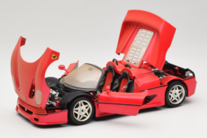 Ferrari F50 Cabriolet Monza Red Standox Bburago 1:18 ST01 Métal Moulé — image 2 sur 8