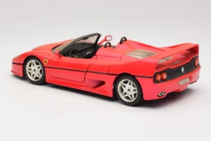 Ferrari F50 Cabriolet Monza Red Standox Bburago 1:18 ST01 Métal Moulé — image 7 sur 8