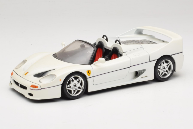 Ferrari F50 Cabriolet Blanc Bburago 1:18 3352-W1 Métal Moulé