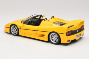 Ferrari F50 Cabriolet Shell Jaune Maisto 1:18 3076-Y2 Métal Moulé — image 7 sur 8