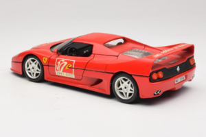 Ferrari F50 Coupé #50 50 Jahre Ferrari Rouge Bburago 1:18 3352-P2 Métal Moulé — image 7 sur 8