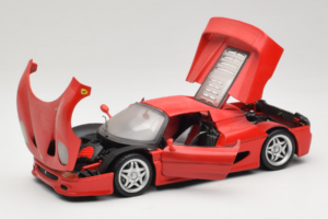 Ferrari F50 Coupé Shell Rouge Maisto 1:18 3076-R1 Métal Moulé — image 2 sur 8