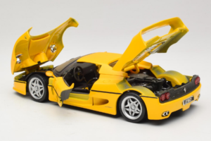 Ferrari F50 Coupé Shell Jaune Maisto 1:18 3076-Y1 Métal Moulé — image 5 sur 8