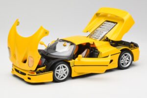 Ferrari F50 Giallo Modena Maisto 1:18 F50001 Métal Moulé — image 2 sur 8