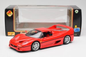 Ferrari F50 Rouge Maisto 1:18 50262 Métal Moulé — image 8 sur 8
