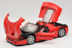 Ferrari F50 Spider Rouge Shell Maisto 1:18 3076-M1 Métal Moulé — image 2 sur 8