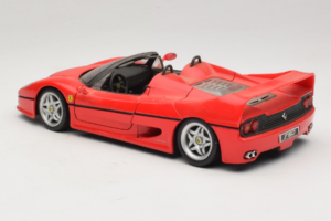 Ferrari F50 Spider Rouge Shell Maisto 1:18 3076-M1 Métal Moulé — image 7 sur 8