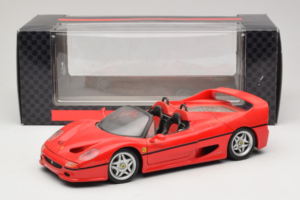 Ferrari F50 Spider Rouge Shell Maisto 1:18 3076-M1 Métal Moulé — image 8 sur 8