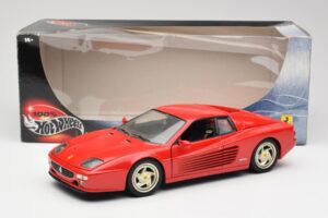 Ferrari F512 M Rouge Hot Wheels 1:18 29758 Métal Moulé — image 8 sur 8