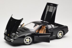 Ferrari F512M Noir Hot Wheels 1:18 23922 Métal Moulé — image 2 sur 8