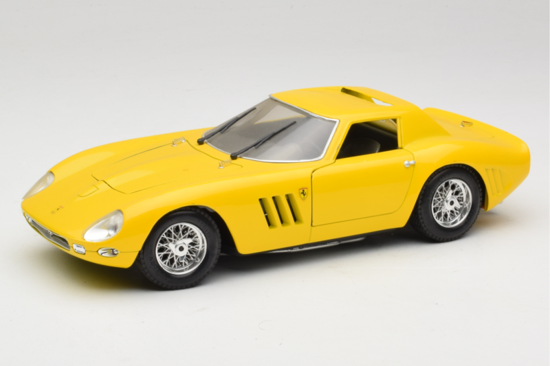 Ferrari 250 GTO Jaune Guiloy 1:18 67525 Métal Moulé