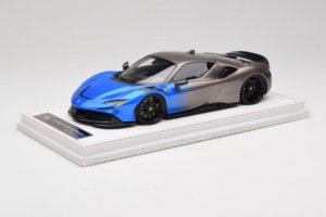 Ferrari SF90 Novitec Blue Grey Metallic IVY 1:18 REMC029 Résine — image 2 sur 7
