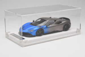 Ferrari SF90 Novitec Blue Grey Metallic IVY 1:18 REMC029 Résine — image 6 sur 7