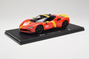 Ferrari SF90 Stradale #50 24 Hours of Le Mans 2024 Bburago 1:18 18-16035 Métal Moulé