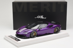 Ferrari SF90 Stradale Novitec Purple Metallic IVY 1:18 REMC021 Résine — image 7 sur 7