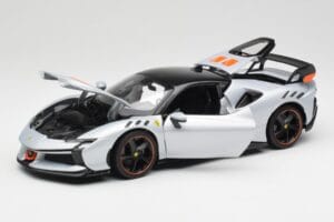 Ferrari SF90 XX Stradale Arctic White Bburago 1:18 18-16020W Métal Moulé — image 2 sur 8