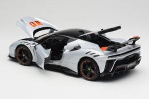 Ferrari SF90 XX Stradale Arctic White Bburago 1:18 18-16020W Métal Moulé — image 5 sur 8
