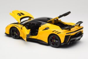 Ferrari SF90 XX Stradale Giallo Modena Bburago 1:18 18-16020Y Métal Moulé — image 5 sur 8