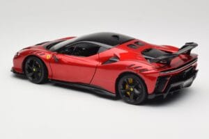 Ferrari SF90 XX Stradale Magma Red Bburago 1:18 18-16020R Métal Moulé — image 7 sur 8