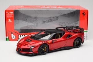 Ferrari SF90 XX Stradale Magma Red Bburago 1:18 18-16020R Métal Moulé — image 8 sur 8