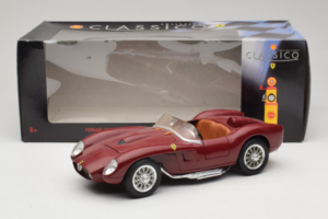 Ferrari Testa Rossa Rouge Foncé Shell Shell 1:18 40026 Métal Moulé — image 8 sur 8