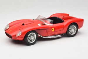 Ferrari 250 Testa Rossa Rouge Bburago 1:18 3007-P2 Métal Moulé