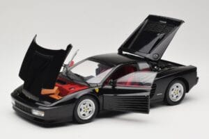 Ferrari Testarossa Noir Kyosho 1:18 08425BK Métal Moulé — image 2 sur 8