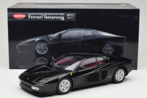 Ferrari Testarossa Noir Kyosho 1:18 08425BK Métal Moulé — image 8 sur 8