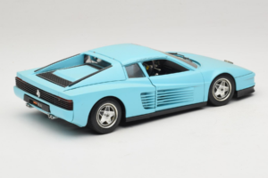 Ferrari Testarossa Borsenmodell 1997 Edition Limitée Bleu Bburago 1:18 B002 Métal Moulé — image 3 sur 8