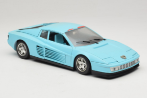 Ferrari Testarossa Borsenmodell 1997 Edition Limitée Bleu Bburago 1:18 B002 Métal Moulé — image 6 sur 8