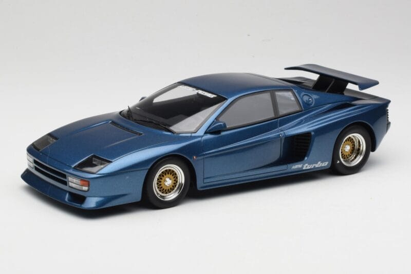 Ferrari Testarossa Koenig Bi-Turbo Bleu GT Spirit 1:18 ZM094 Résine